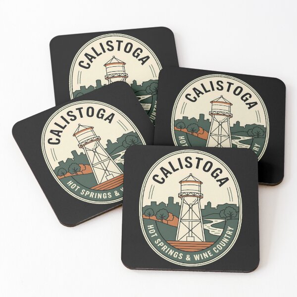 Item preview, Calistoga Hot Springs Vintage Travel Emblem designed and sold by k3rstman1.
