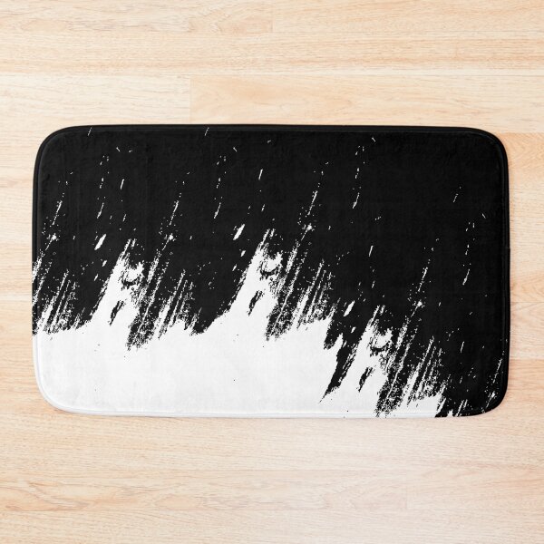 Item preview, Abstract Black and White Grunge Rain Texture designed and sold by BetweenForms.