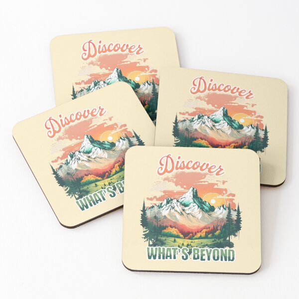Item preview, Discover What's Beyond Mountain Landscape Adventure Nature Travel Design designed and sold by Sachie's Studio.