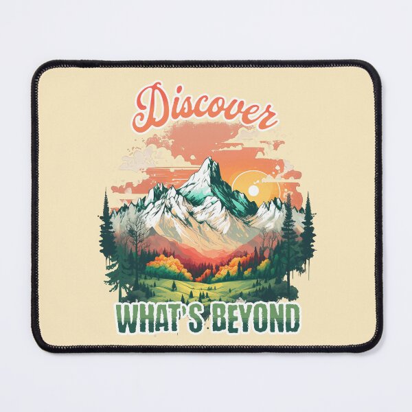 Item preview, Discover What's Beyond Mountain Landscape Adventure Nature Travel Design designed and sold by Sachie's Studio.