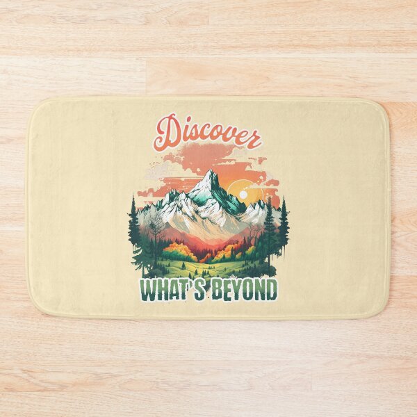 Item preview, Discover What's Beyond Mountain Landscape Adventure Nature Travel Design designed and sold by Sachie's Studio.
