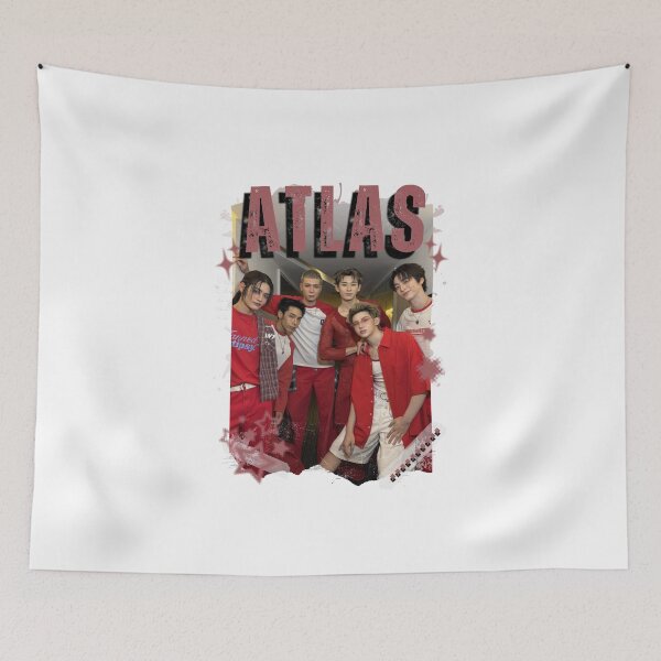 Item preview, ATLAS Thailand Pop Group Music Stars Tpop Thai Pop Colorful Music Celebration designed and sold by AJUNICE STUDIO.