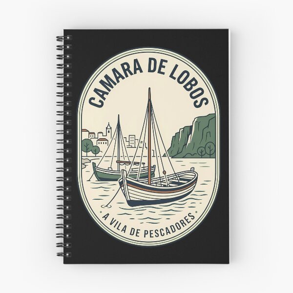 Item preview, Camara De Lobos Madeira Vintage Travel Emblem designed and sold by k3rstman1.