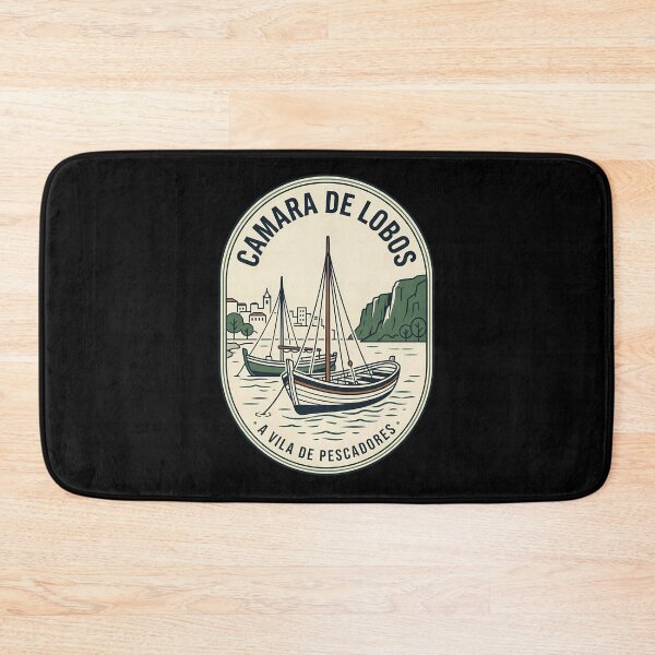 Item preview, Camara De Lobos Madeira Vintage Travel Emblem designed and sold by k3rstman1.