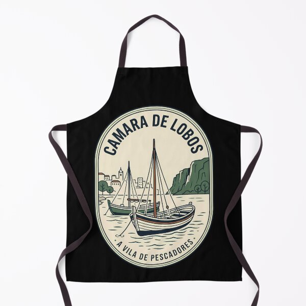 Item preview, Camara De Lobos Madeira Vintage Travel Emblem designed and sold by k3rstman1.