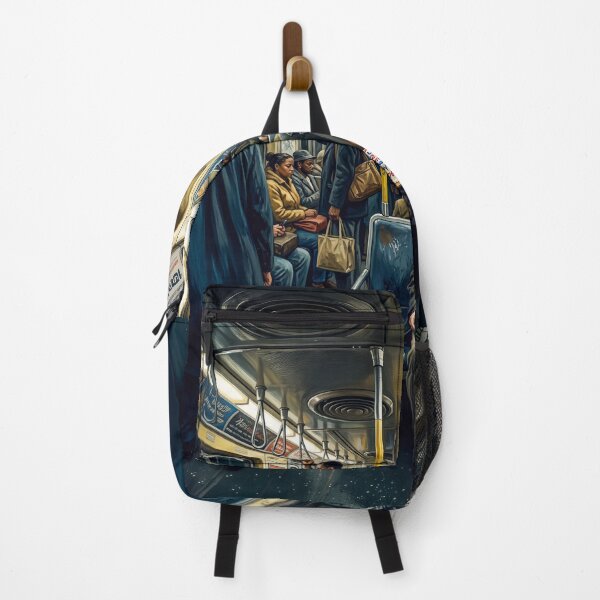 Item preview, NYC Subway Commuter With USA Birthday Cake designed and sold by Home Decor Art.