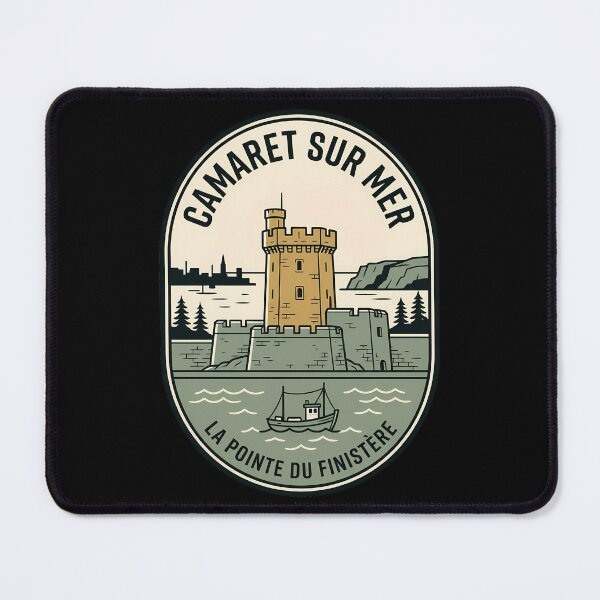 Item preview, Camaret Sur Mer France Vintage Travel Emblem designed and sold by k3rstman1.