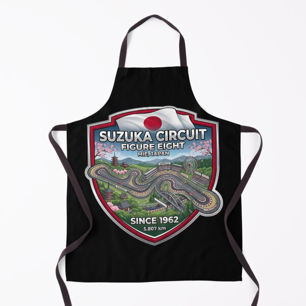 Item preview, Suzuka Circuit Iconic Figure Eight Racing Destination designed and sold by enzoade.