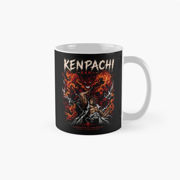 Item preview, Kenpachi Zaraki -Strength is Absolute - Epic Fire Demon Aesthetic Design designed and sold by Trinidesigns123.
