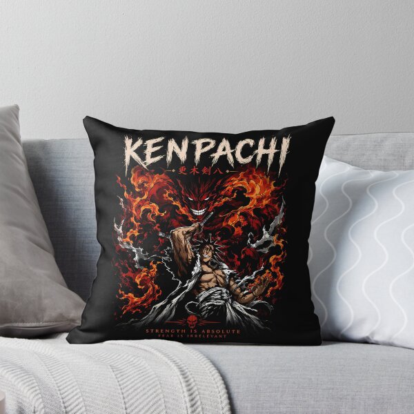Item preview, Kenpachi Zaraki -Strength is Absolute - Epic Fire Demon Aesthetic Design designed and sold by Trinidesigns123.