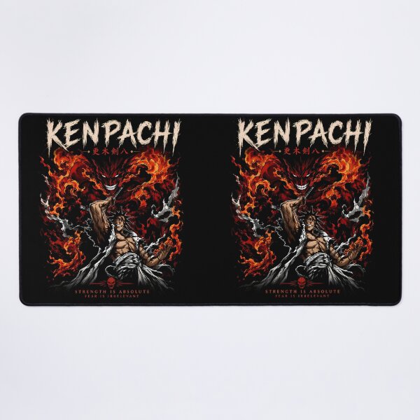 Item preview, Kenpachi Zaraki -Strength is Absolute - Epic Fire Demon Aesthetic Design designed and sold by Trinidesigns123.