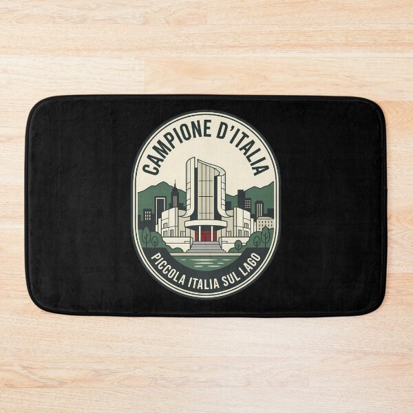 Item preview, Campione d'Italia Vintage Travel Emblem designed and sold by k3rstman1.