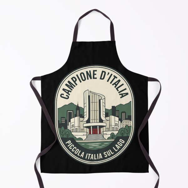 Item preview, Campione d'Italia Vintage Travel Emblem designed and sold by k3rstman1.