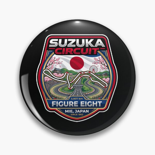 Item preview, Suzuka Circuit Legendary Japanese Motorsport Heritage designed and sold by enzoade.