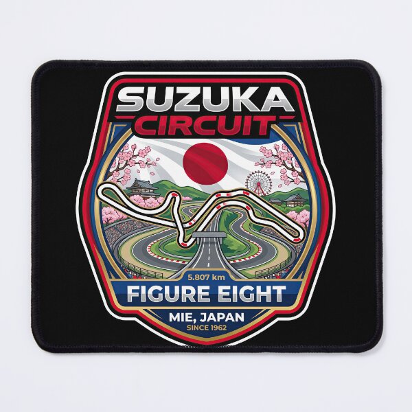 Item preview, Suzuka Circuit Legendary Japanese Motorsport Heritage designed and sold by enzoade.