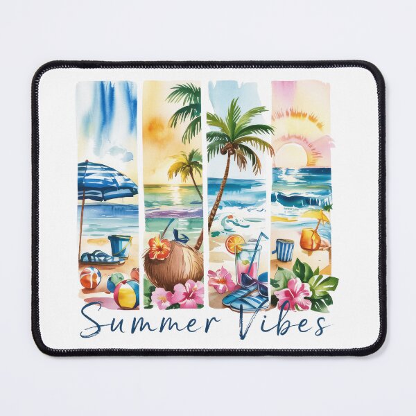 Item preview, Beach Day Palm Trees And Sunset Drinks designed and sold by dombursaidpos.