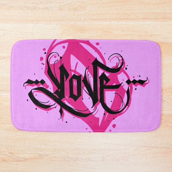 Item preview, LOVE CALLIGRAPHY LETTERS WITH HEART FOR LOVERS designed and sold by Plant On Demand.