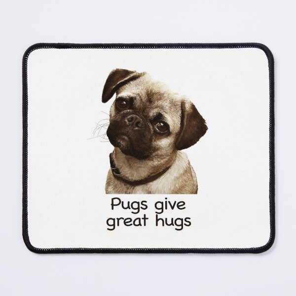 Item preview, Pugs give great hugs Proceeds go to animal charities and rescues designed and sold by AnimalFriends1.