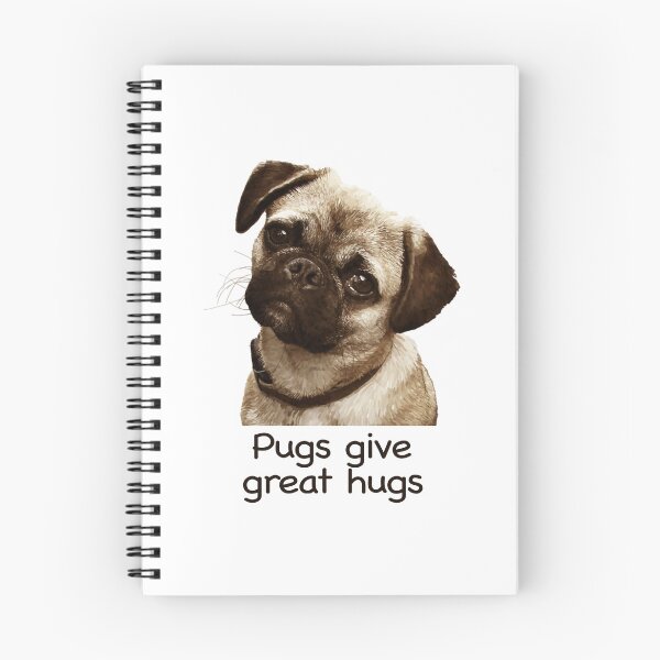 Item preview, Pugs give great hugs Proceeds go to animal charities and rescues designed and sold by AnimalFriends1.