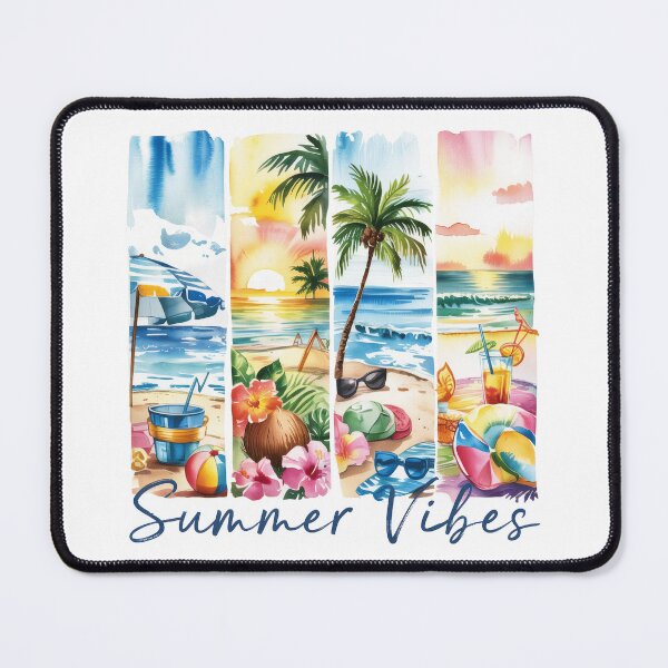 Item preview, Sunny Beach Palm Trees And Cocktails designed and sold by dombursaidpos.