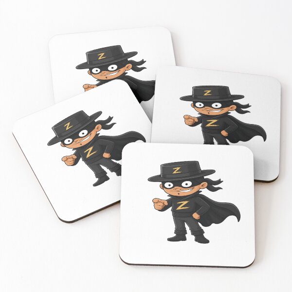 Item preview, Fan art de Zorro: un adorable héroe de dibujos animados. designed and sold by Mother Daughter Drawings .