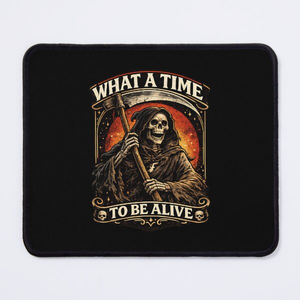Item preview, What a Time to Be Alive | Sarcastic Skeleton Humor designed and sold by EverClassic.