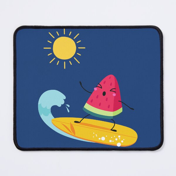 Item preview, Cute Surfing Watermelon Summer Art designed and sold by A touch of creativity.
