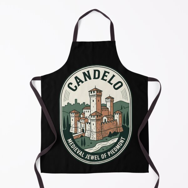 Item preview, Candelo Italy Medieval Village Vintage Travel Emblem designed and sold by k3rstman1.