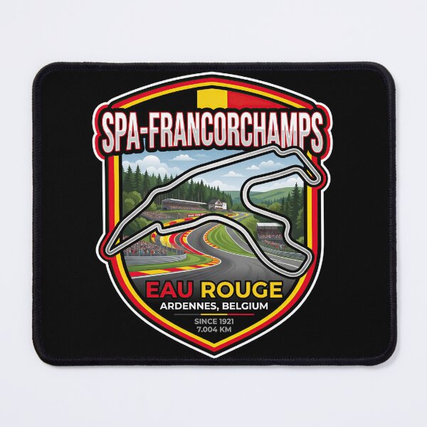 Item preview, Spa-Francorchamps Circuit Legendary Speed And Racing Passion designed and sold by enzoade.