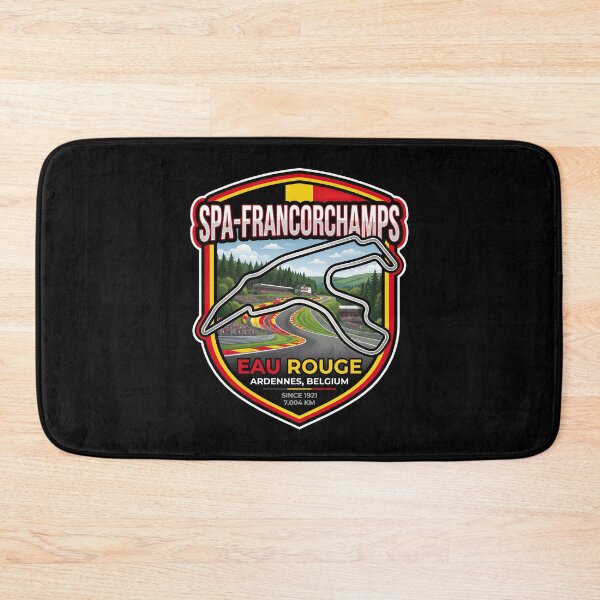 Item preview, Spa-Francorchamps Circuit Legendary Speed And Racing Passion designed and sold by enzoade.