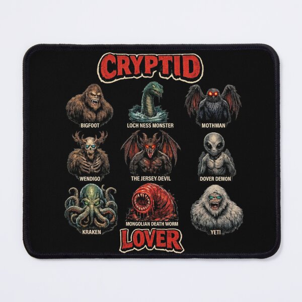Item preview, Cryptid Lover – Scary Cryptid Icons designed and sold by redsharkuk.