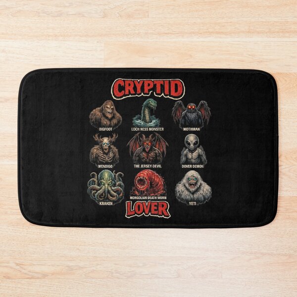 Item preview, Cryptid Lover – Scary Cryptid Icons  designed and sold by redsharkuk.