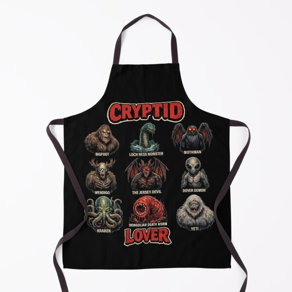 Item preview, Cryptid Lover – Scary Cryptid Icons designed and sold by redsharkuk.