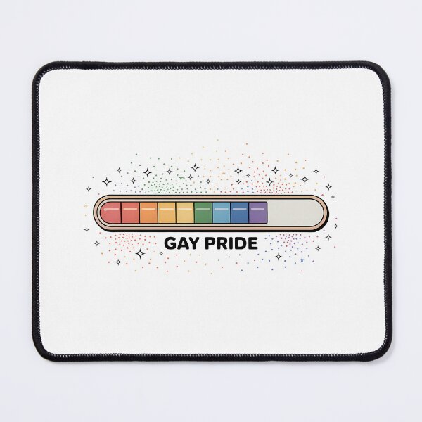 Item preview, Gay Pride Rainbow Loading Bar Design designed and sold by dombursaidpos.