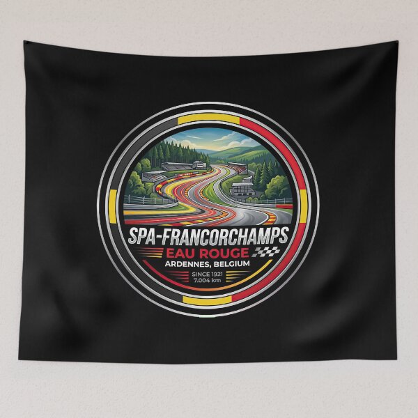 Aperçu de l'œuvre Circuit de Spa-Francorchamps, berceau de la légendaire Eau Rouge créée et vendue par enzoade.