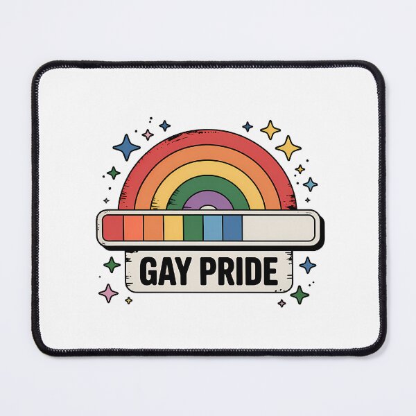 Item preview, Gay Pride Rainbow Arch And Sparkles designed and sold by dombursaidpos.