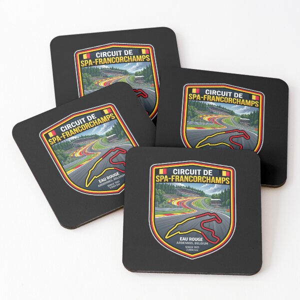 Item preview, Spa-Francorchamps Circuit Ultimate Motorsport Pilgrimage Belgium designed and sold by enzoade.