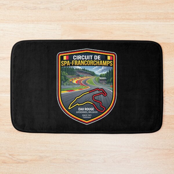 Item preview, Spa-Francorchamps Circuit Ultimate Motorsport Pilgrimage Belgium designed and sold by enzoade.