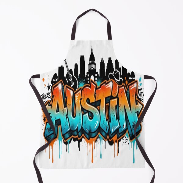 Item preview, Austin Graffiti Skyline Street Art Design designed and sold by ROVVI.