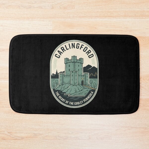 Item preview, Carlingford Ireland Cooley Peninsula Vintage Travel Emblem designed and sold by k3rstman1.