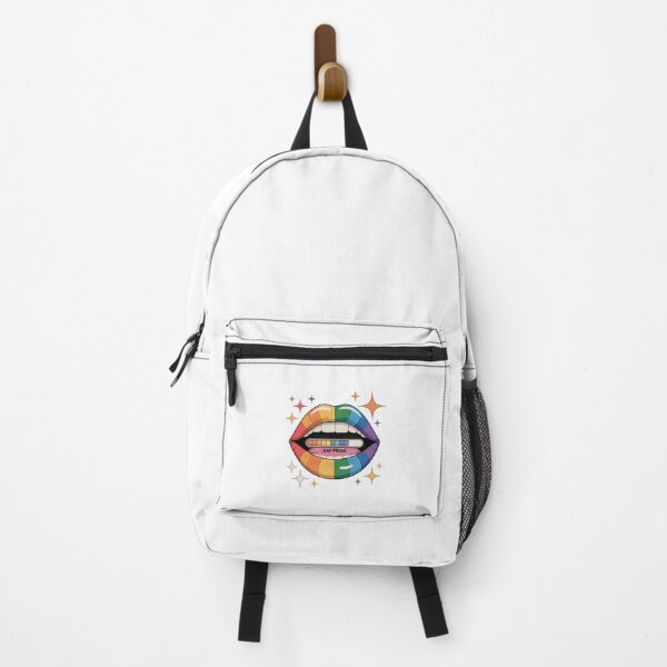 Item preview, Gay Pride Rainbow Lips Loading Design designed and sold by dombursaidpos.