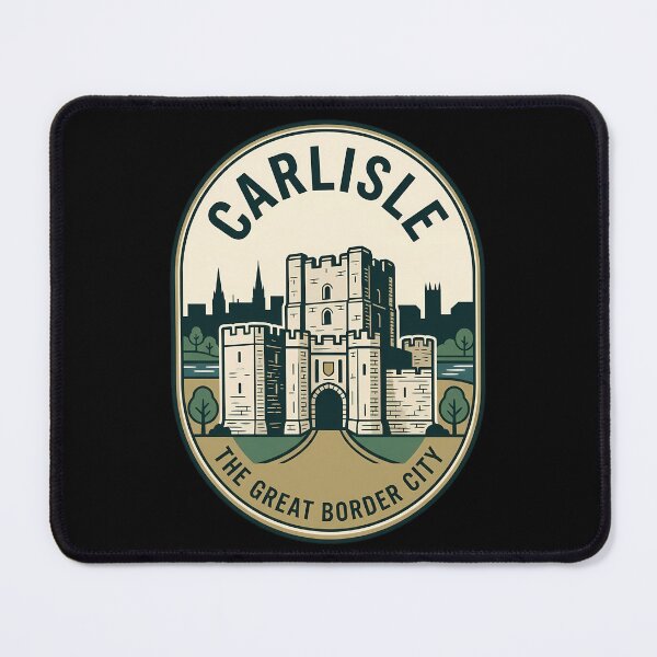 Item preview, Carlisle Great Border City Vintage Travel Emblem designed and sold by k3rstman1.