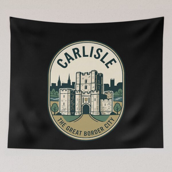 Item preview, Carlisle Great Border City Vintage Travel Emblem designed and sold by k3rstman1.