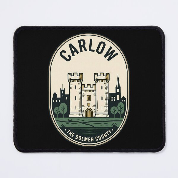 Item preview, Carlow Ireland The Dolmen County Vintage Travel Emblem designed and sold by k3rstman1.