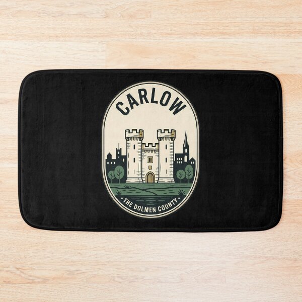 Item preview, Carlow Ireland The Dolmen County Vintage Travel Emblem designed and sold by k3rstman1.