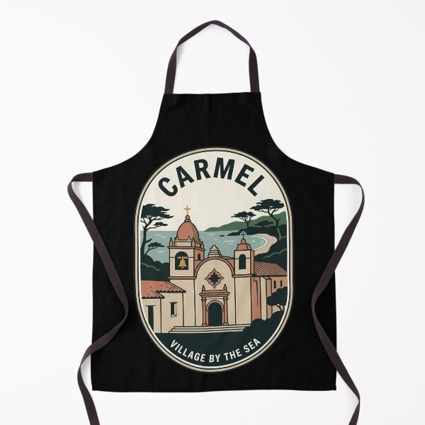 Item preview, Carmel California Mission Vintage Travel Emblem designed and sold by k3rstman1.