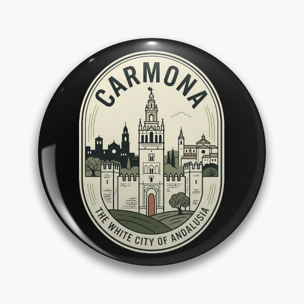 Item preview, Carmona Andalusia Spain Vintage Travel Emblem designed and sold by k3rstman1.