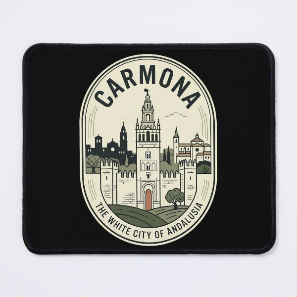 Item preview, Carmona Andalusia Spain Vintage Travel Emblem designed and sold by k3rstman1.