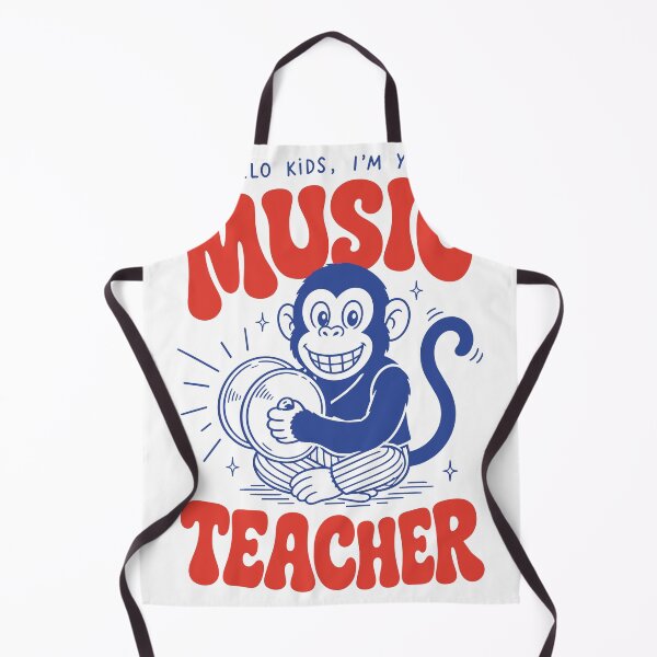 Item preview, Music Teacher Jolly Chimp designed and sold by zoljo.