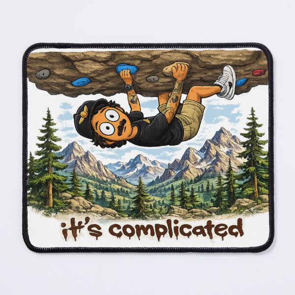 Item preview, bouldering is complicated designed and sold by Flynomo.